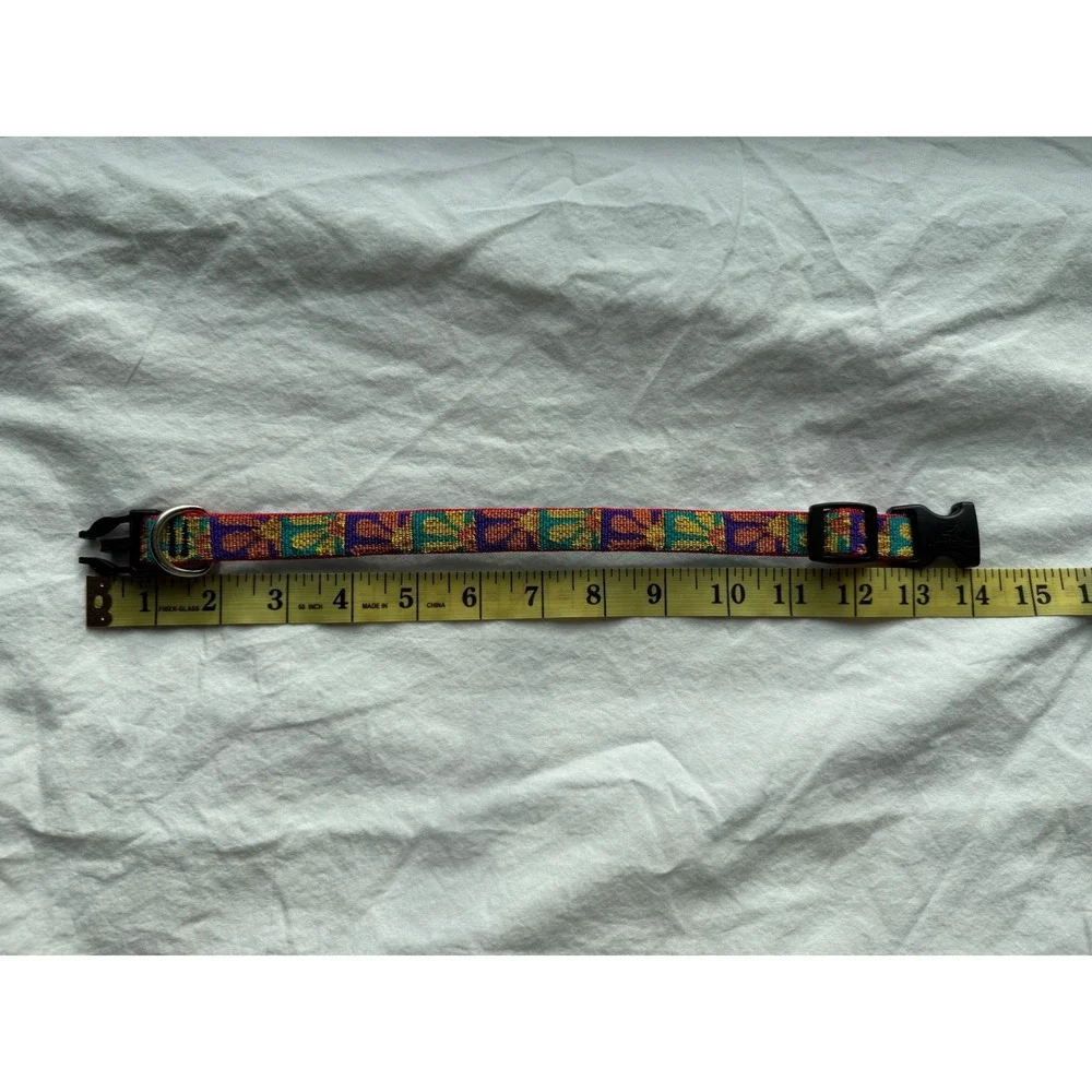 Lupine Pet Dog‎ Collar Crazy Daisy - 3/4 Inch width NWOT
